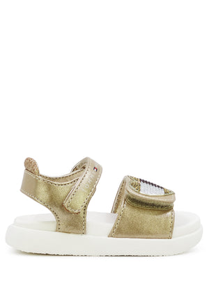 ViaMonte Shop | Tommy Hilfiger sandalo bambina oro