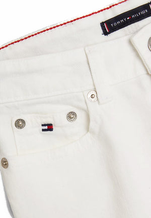 ViaMonte Shop | Tommy Hilfiger jeans bianco ragazzo in denim