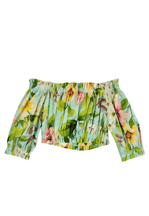 ViaMonte Shop | Twinset blusa multicolor bambina in cotone