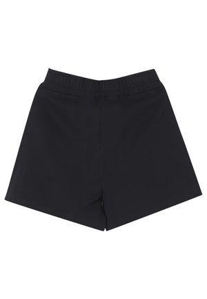 ViaMonte Shop | Barrow shorts neri bambina in cotone