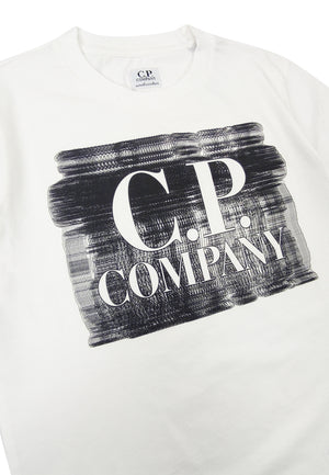 ViaMonte Shop | C.P. Company t-shirt bianca bambino in cotone