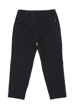 ViaMonte Shop | Dondup pantalone blu navy bambino in cotone