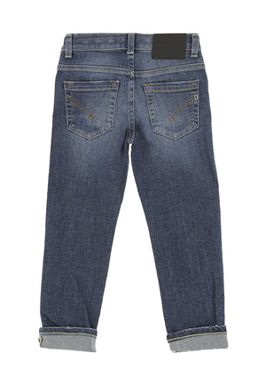 ViaMonte Shop | Dondup jeans blu bambino in denim
