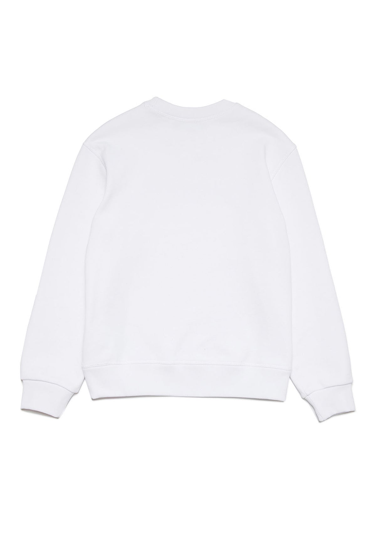 ViaMonte Shop | Dsquared2 felpa bianca bambino in cotone