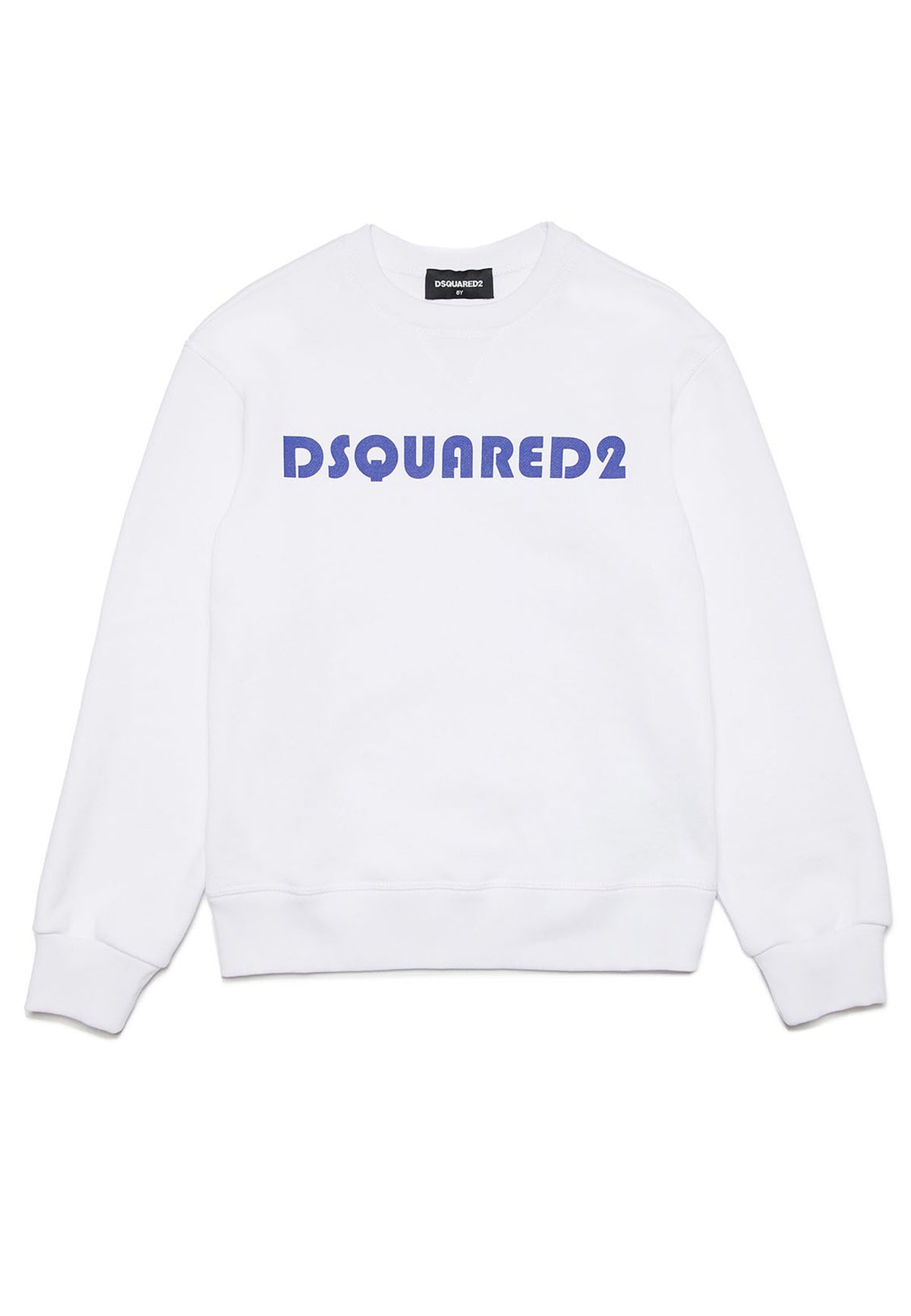 ViaMonte Shop | Dsquared2 felpa bianca bambino in cotone