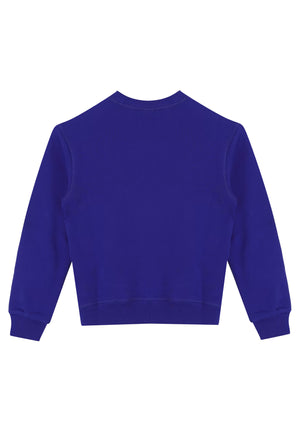 ViaMonte Shop | Dsquared2 felpa blu bambino in cotone