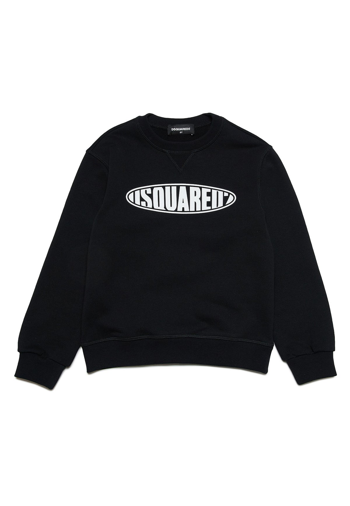 ViaMonte Shop | Dsquared2 felpa nera bambino in cotone