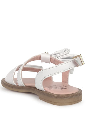 ViaMonte Shop | Elisabetta Franchi La Mia Bambina sandali bianchi bambina
