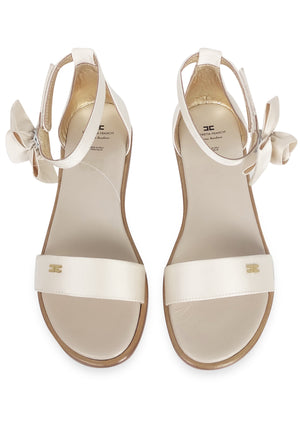 ViaMonte Shop | Elisabetta Franchi La Mia Bambina sandali avorio bambina