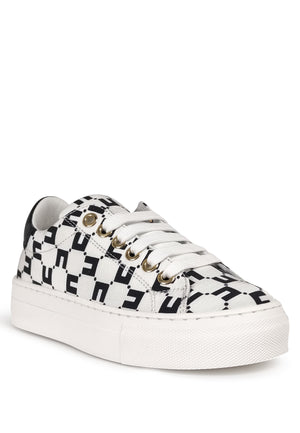 ViaMonte Shop | Elisabetta Franchi La Mia Bambina sneakers bianca bambina