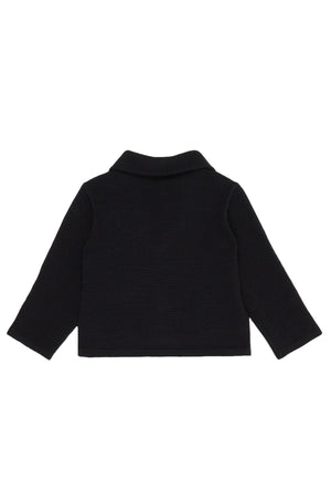 ViaMonte Shop | Emporio Armani giacca blu navy neonato in maglia