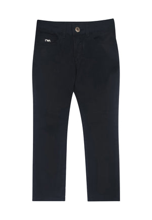 ViaMonte Shop | Emporio Armani pantalone blu navy bambino in cotone