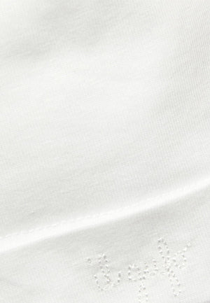 ViaMonte Shop | Il Gufo cappello bianco neonato in cotone