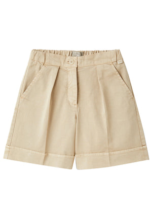 ViaMonte Shop | Il Gufo bermuda beige bambino in cotone