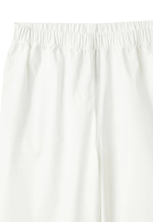 ViaMonte Shop | Il Gufo pantalone bianco bambina in cotone