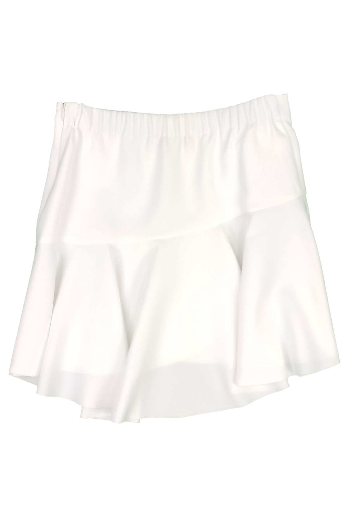 ViaMonte Shop | Miss Blumarine gonna bianca bambina in tessuto tecnico