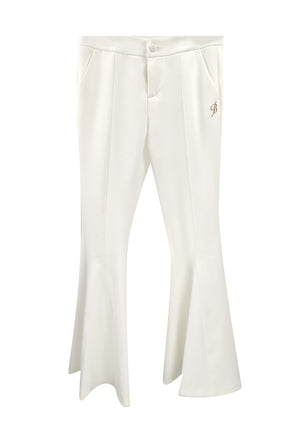 ViaMonte Shop | Miss Blumarine pantalone bianco bambina