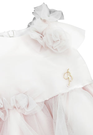 ViaMonte Shop | Miss Blumarine vestito rosa bambina