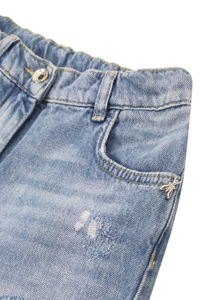 ViaMonte Shop | Patrizia Pepe shorts bambina in denim