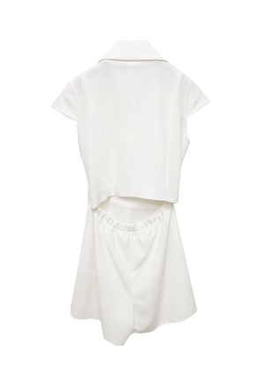 ViaMonte Shop | Patrizia Pepe tuta bianca bambina
