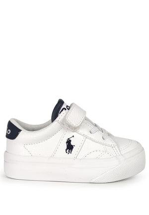 ViaMonte Shop | Polo Ralph Lauren sneakers polo Ryley PS bianca bambino