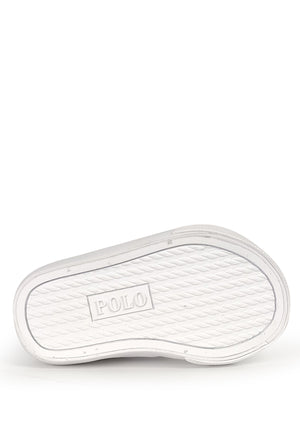 ViaMonte Shop | Polo Ralph Lauren sneakers polo Ryley PS bianca bambino