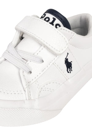 ViaMonte Shop | Polo Ralph Lauren sneakers polo Ryley PS bianca bambino