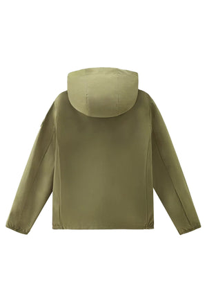 ViaMonte Shop | Woolrich Kids giubbino verde bambino