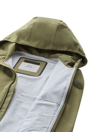 ViaMonte Shop | Woolrich Kids giubbino verde bambino
