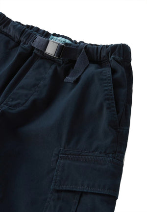 ViaMonte Shop | Woolrich bermuda blu navy bambino in cotone