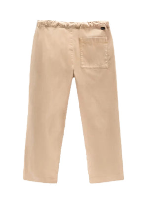 ViaMonte Shop | Woolrich pantalone beige bambino in cotone