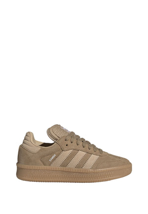 ViaMonte Shop | Adidas sneakers Samba XLG beige bambino in pelle scamosciata