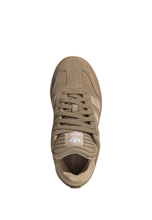 ViaMonte Shop | Adidas sneakers Samba XLG beige bambino in pelle scamosciata