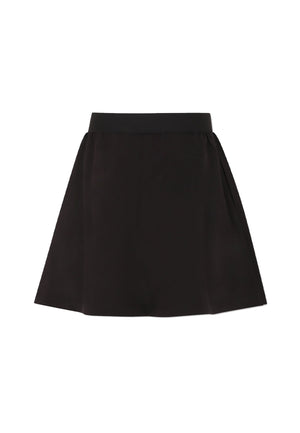 ViaMonte Shop | Calvin Klein Jeans gonna nera bambina in misto viscosa
