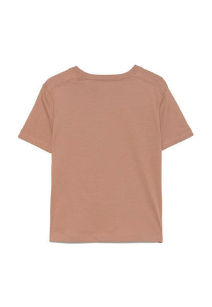 ViaMonte Shop | Calvin Klein Jeans t-shirt marrone bambino in cotone
