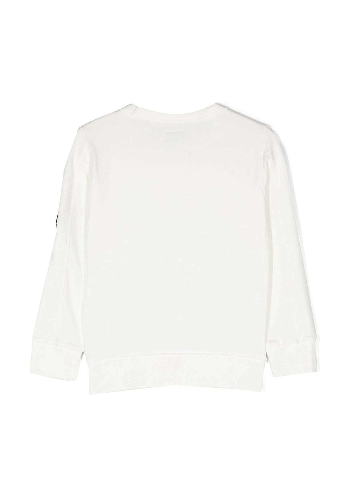 ViaMonte Shop | C.P. Company felpa bianca bambino in cotone