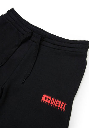 ViaMonte Shop | Diesel bermuda nero bambino in cotone