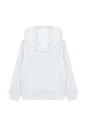 ViaMonte Shop | EA7 Emporio Armani felpa bianca bambino in cotone