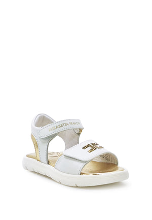 ViaMonte Shop | Elisabetta Franchi La Mia Bambina sandali bianchi bambina