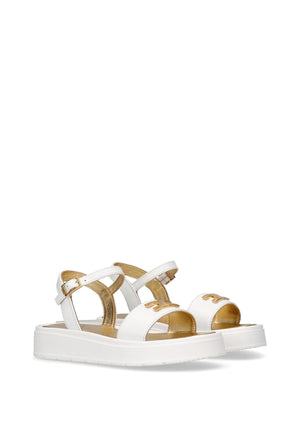 ViaMonte Shop | Elisabetta Franchi La Mia Bambina sandali bianchi bambina