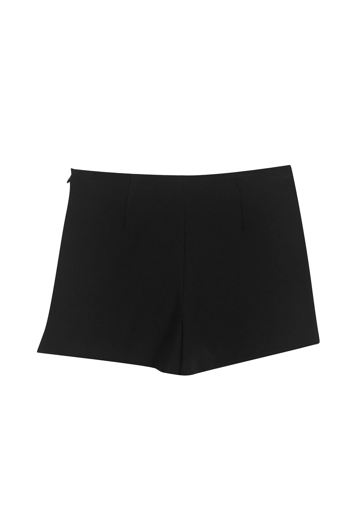 ViaMonte Shop | Elisabetta Franchi La Mia Bambina shorts neri bambina in crêpe