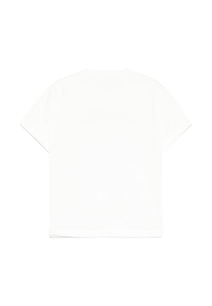 ViaMonte Shop | Elisabetta Franchi La Mia Bambina t-shirt bianca bambina in cotone