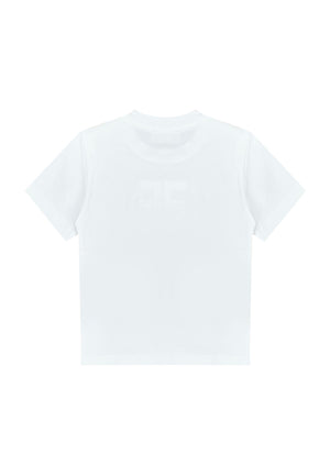 ViaMonte Shop | Elisabetta Franchi La Mia Bambina t-shirt bianca bambina in cotone