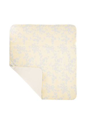 ViaMonte Shop | Elisabetta Franchi La Mia Bambina coperta gialla neonata in cotone