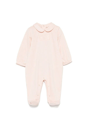 ViaMonte Shop | Elisabetta Franchi La Mia Bambina tutina rosa neonata in cotone
