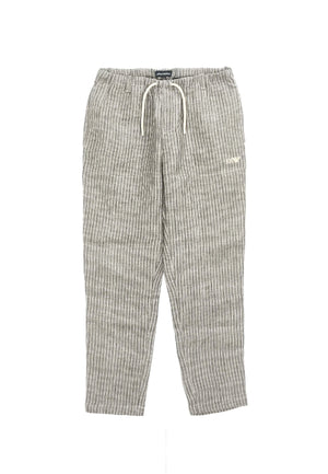 Emporio Armani pantalone blu bambino in lino