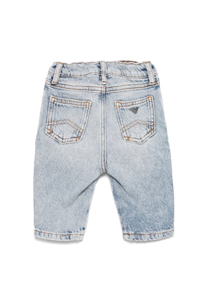 ViaMonte Shop | Emporio Armani jeans blu neonato in denim