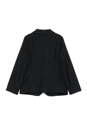 ViaMonte Shop | Emporio Armani giacca blu navy bambino in tessuto tecnico