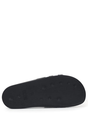 ViaMonte Shop | GCDS ciabatte unisex nere in gomma