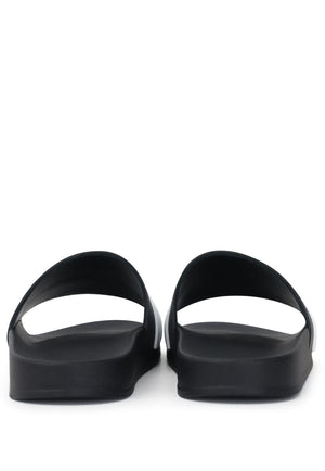 ViaMonte Shop | GCDS ciabatte unisex nere in gomma